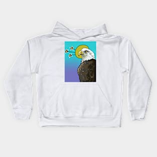 Bald Eagle Kids Hoodie